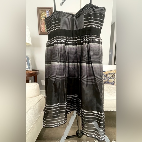 Silk BCBG Strapless Dress - Picture 6 of 7